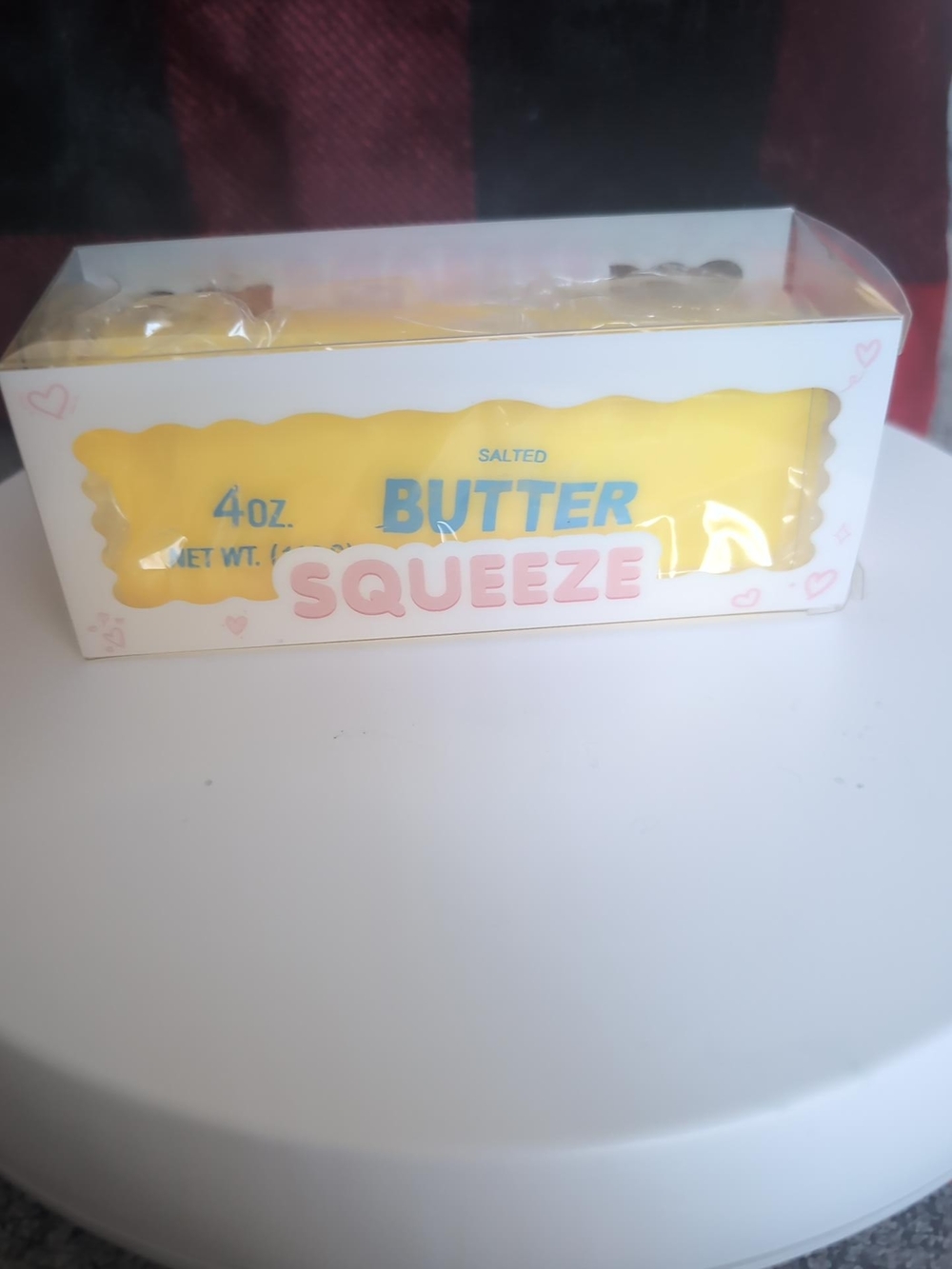 Butter Squeeze Salted Butter Coconut Oil Squishy- Yellow